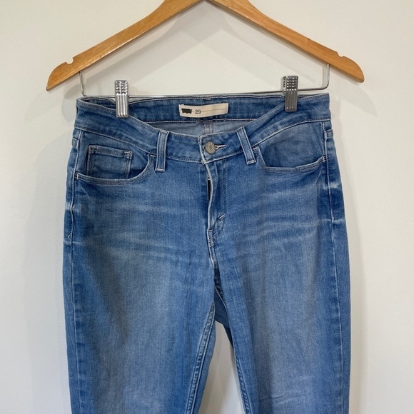 Levi’s Blue Ankle Zipper Skinny Jeans - Picture 2 of 8